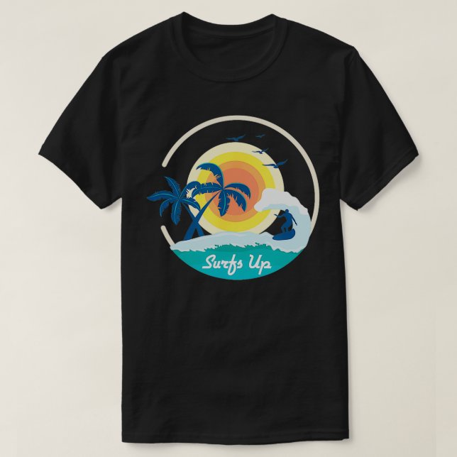 Camiseta Surfs Up Tshirt (Frente do Design)