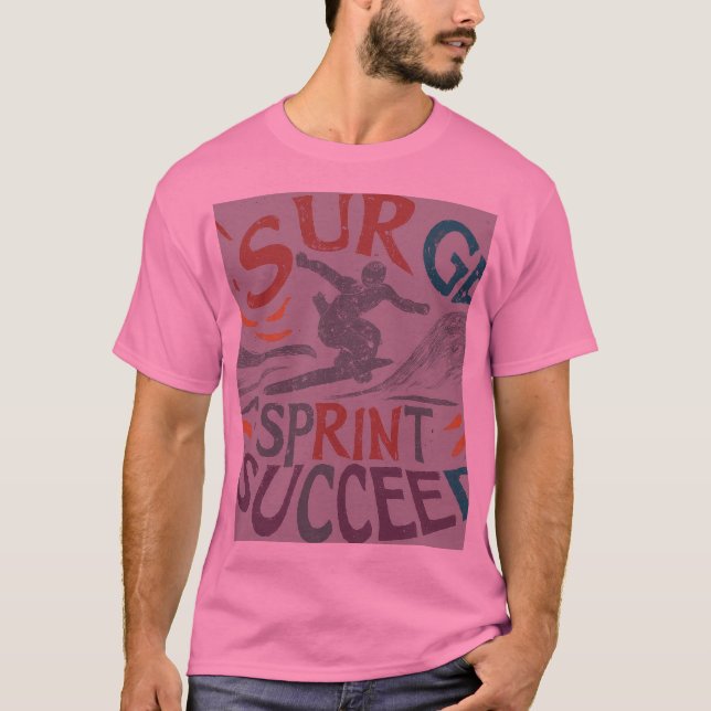 Camiseta Surge, Sprint, bem sucedido (Frente)