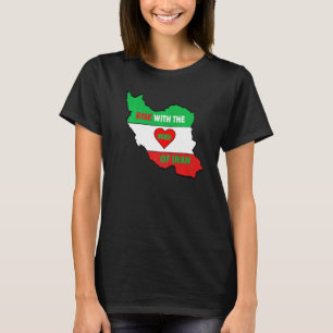 Camiseta Surgem com as mulheres da bandeira da Liberdade do