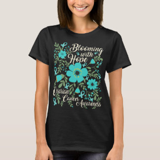 Camiseta Surgindo com a consciência do Câncer de ovário Esp