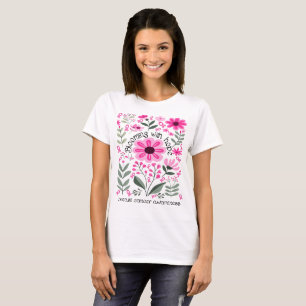 Camiseta Surgindo com esperança para uma consciência de Can