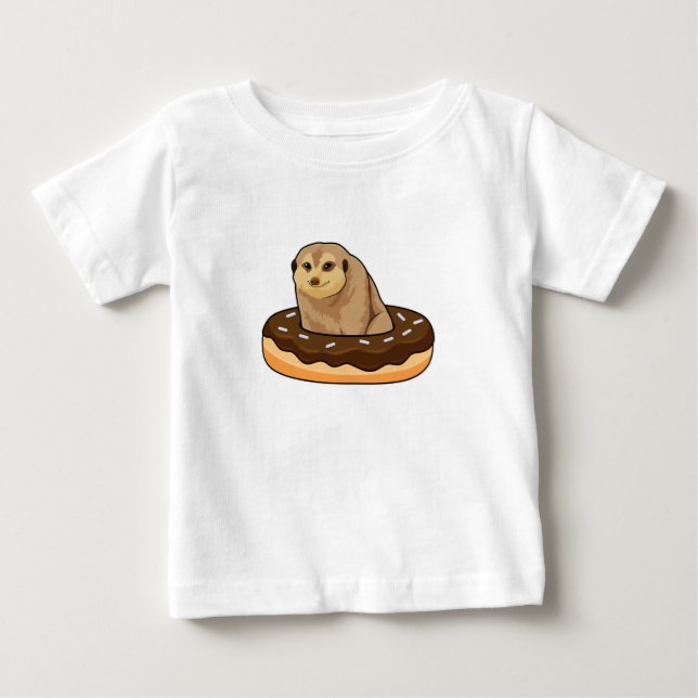 Camiseta Suricata com Donut (Frente)