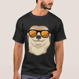 Camiseta Suricata com Óculos de Sol