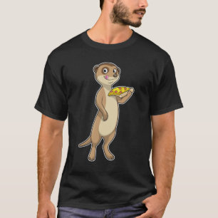 Camiseta Suricata com Pizza
