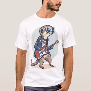 CAMISETA SURICATA ROCKSTAR