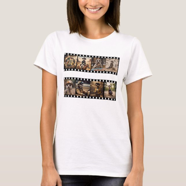 Camiseta Suricatas Sendo Bobos, (Frente)