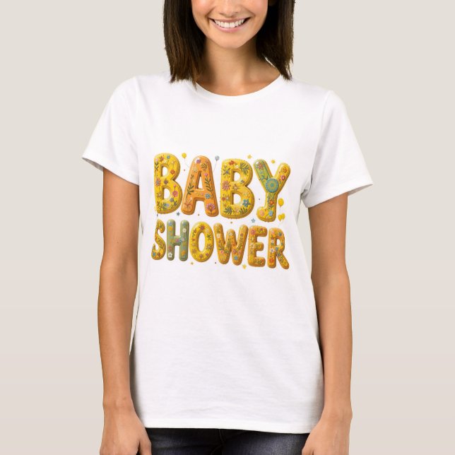 Camiseta Surpresa de churrasco de bebê (Frente)
