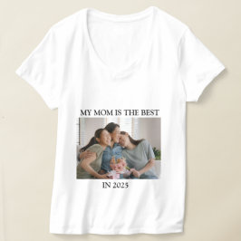 Camiseta Surpresa de presente de Dia da Mãe Única