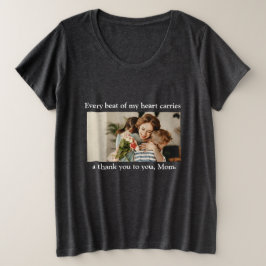 Camiseta Surpresa de presente de Dia da Mãe Única