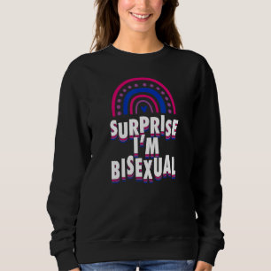 Camiseta Surpresa Eu Sou Orgulho Bissexual Boêmio Arco-íris