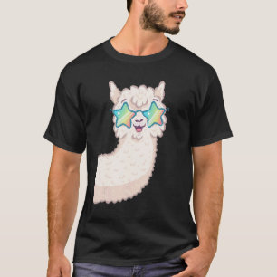 Camiseta Surpresa Llama Alpaca Menino  Menina  Crianças