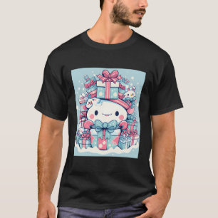 Camiseta Surpresas sazonais Snowmen festivo Design gráfico