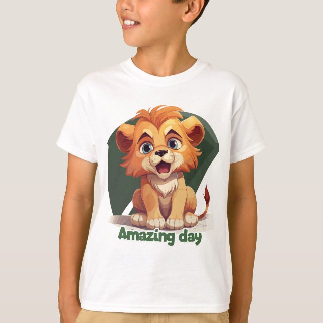 Camiseta Surprise (journée incroyable) - Amazing day (Frente)