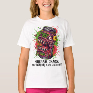Camiseta Surreal Carnage Soda Monster – Grotesque Chaos