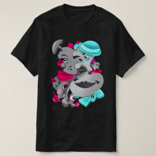 Camiseta Surreal Faces & Jigsera Quebra-cabeça masculino