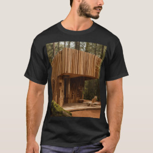 Camiseta Surreal Forest Parkscape de Olivia Brown