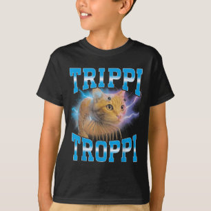 Camiseta Surreal italiano Brainrot Memória Trippi Troppi Ca