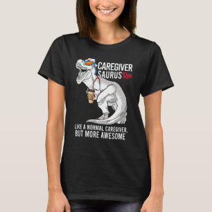 Camiseta Surus De Cuidados Como Um Cuidador Normal Mas Mais