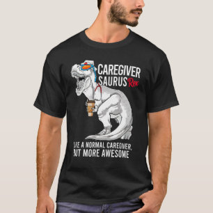 Camiseta Surus De Cuidados Como Um Cuidador Normal Mas Mais