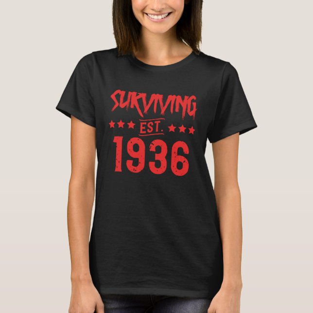 Camiseta Surviving Est 1936 (Frente)