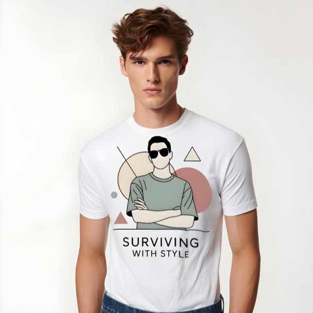 Camiseta Surviving With Style Tee (Criador carregado)