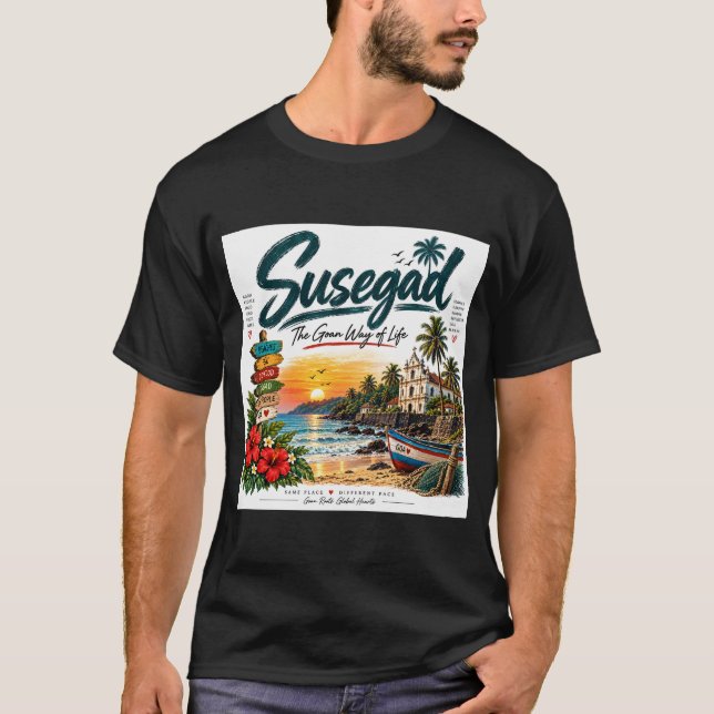 Camiseta Susegad — O Modo de Vida Goês (Frente)