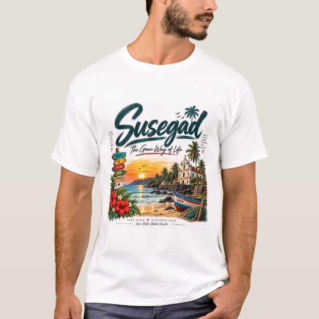 Camiseta Susegad — O Modo de Vida Goês (Frente)
