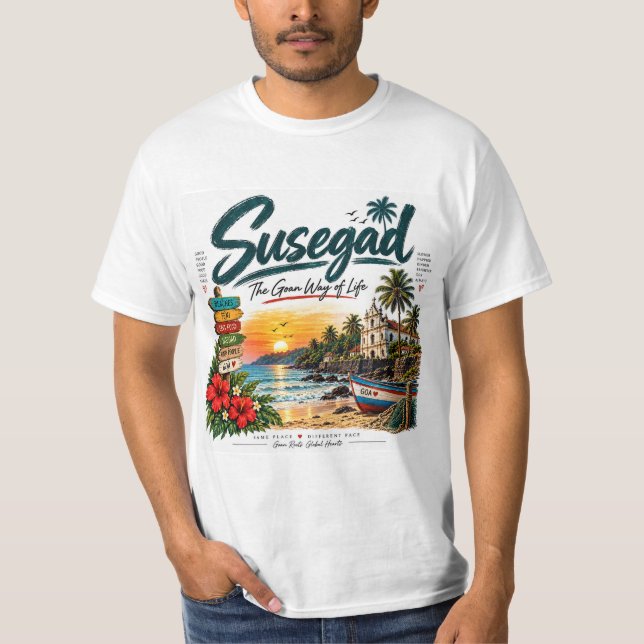Camiseta Susegad — O Modo de Vida Goês (Frente)
