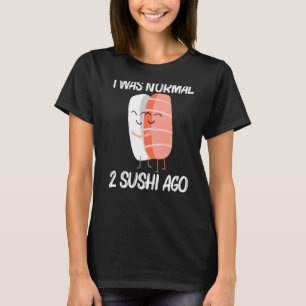 Camiseta Sushi Bonito Para Homens Mulheres Comida Japonesa