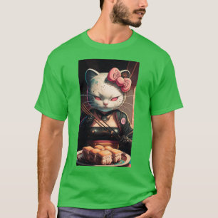 Camiseta Sushi Cat