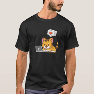 Camiseta Sushi Cats Na Ideia De Roupa Engraçada De Computa
