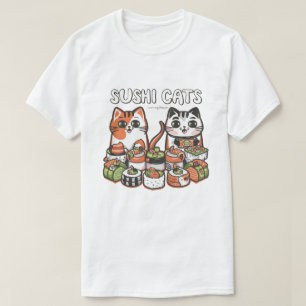 Camiseta Sushi Cats Soirée