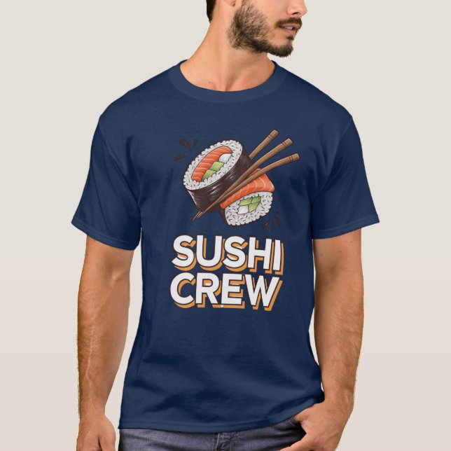Camiseta Sushi Crew (Frente)