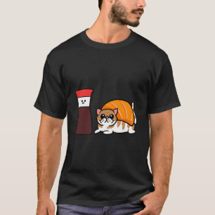 Camiseta Sushi de Gato Persa Soy