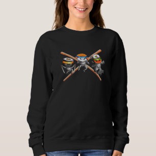 Camiseta Sushi de Karatê Japonês Taekwondo Kung Fu Marcial