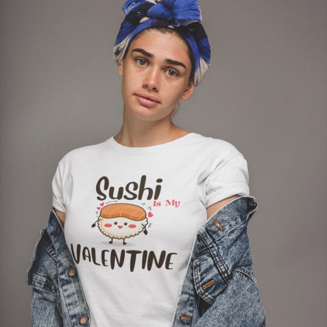 Camiseta Sushi É Meu Namorado  (Criador carregado)