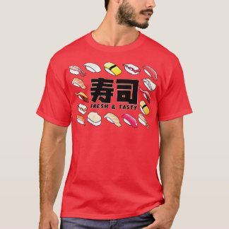Camiseta Sushi Fresco e Saboroso