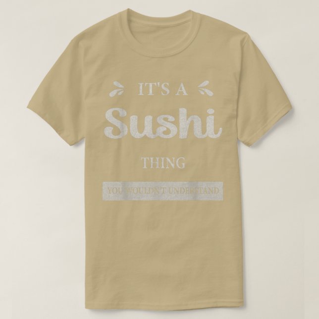 Camiseta Sushi Japão - Comida favorita japonesa - Prato fav (Frente do Design)