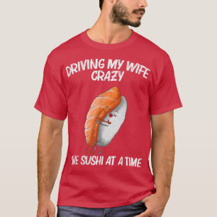 Camiseta Sushi legal Para Homens Mulheres Sushi Grande Comi