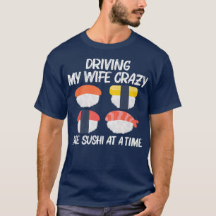 Camiseta Sushi legal Para Homens Pai Japonês Sashimi Seafoo