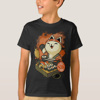 Camiseta Sushi Master Cat