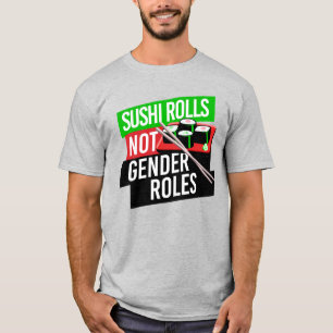 Camiseta Sushi não cumpre papéis de gênero