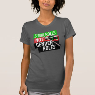 Camiseta Sushi não cumpre papéis de gênero