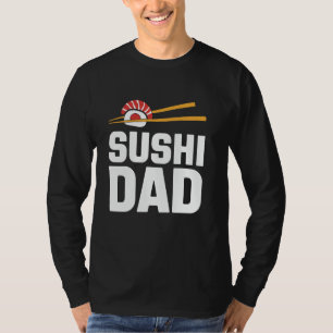 Camiseta Sushi Pai Sushi Comida japonesa Otaku