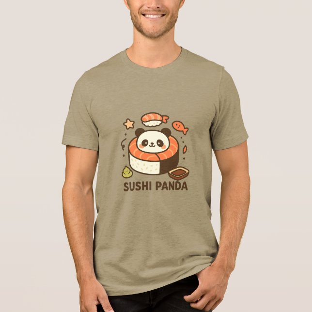 Camiseta Sushi Panda Tee (Frente)