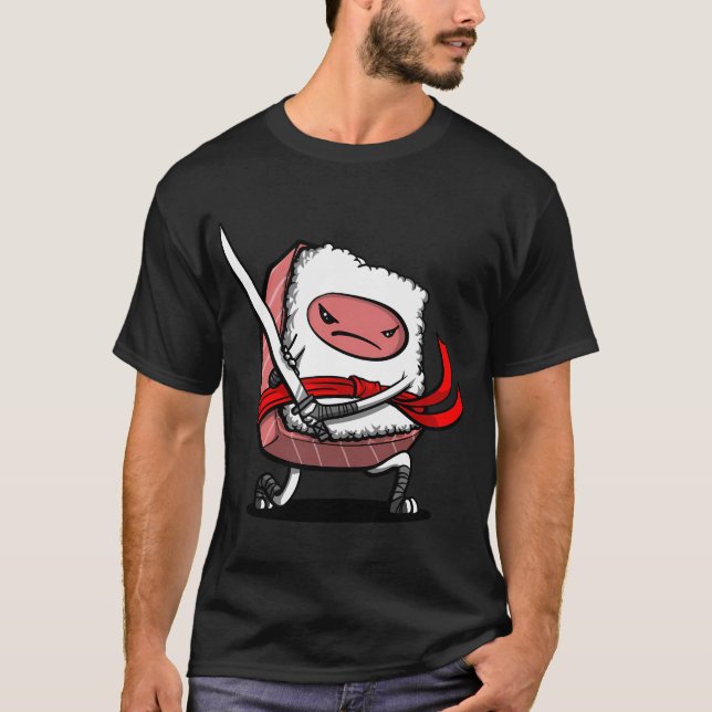Camiseta Sushi Samurai Ninja (Frente)