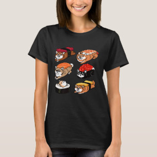 Camiseta Sushi Shiba Inu Premium