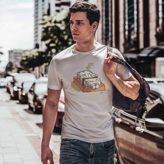 Camiseta Sushi Sleeping (Criador carregado)