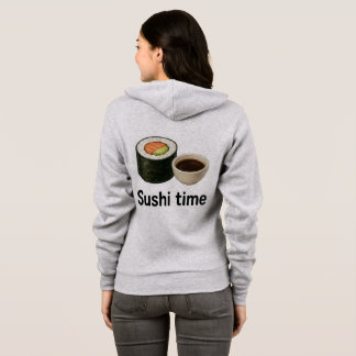 Camiseta Sushi Time Sticker - Sushi Realista com Soy