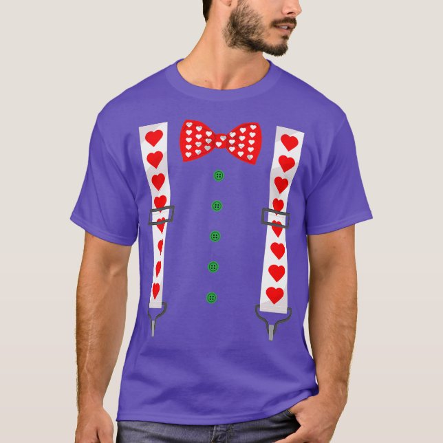 Camiseta Suspendedores de gravata de Arco de coração Namora (Frente)